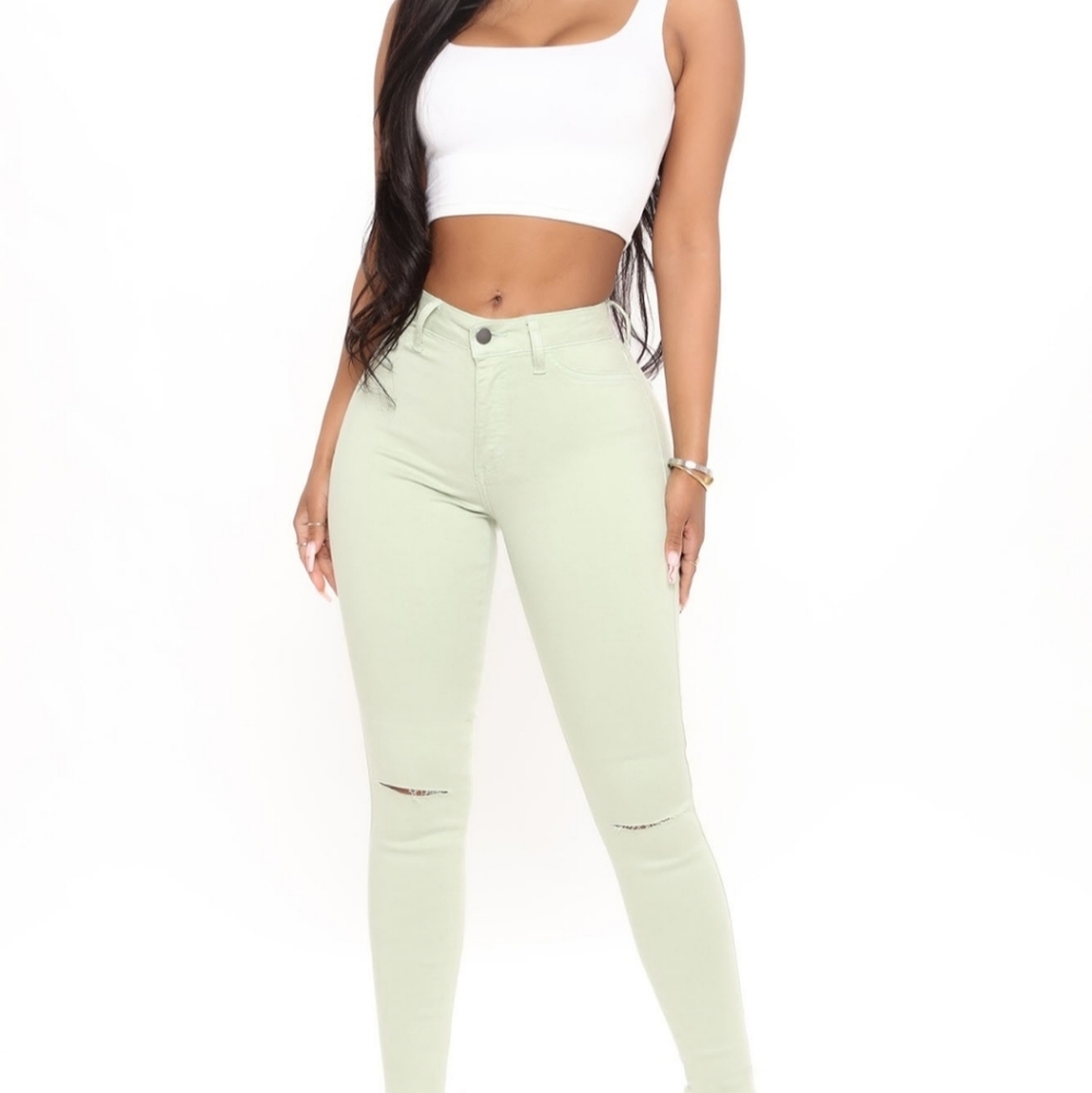 Canopy Jeans -Sage